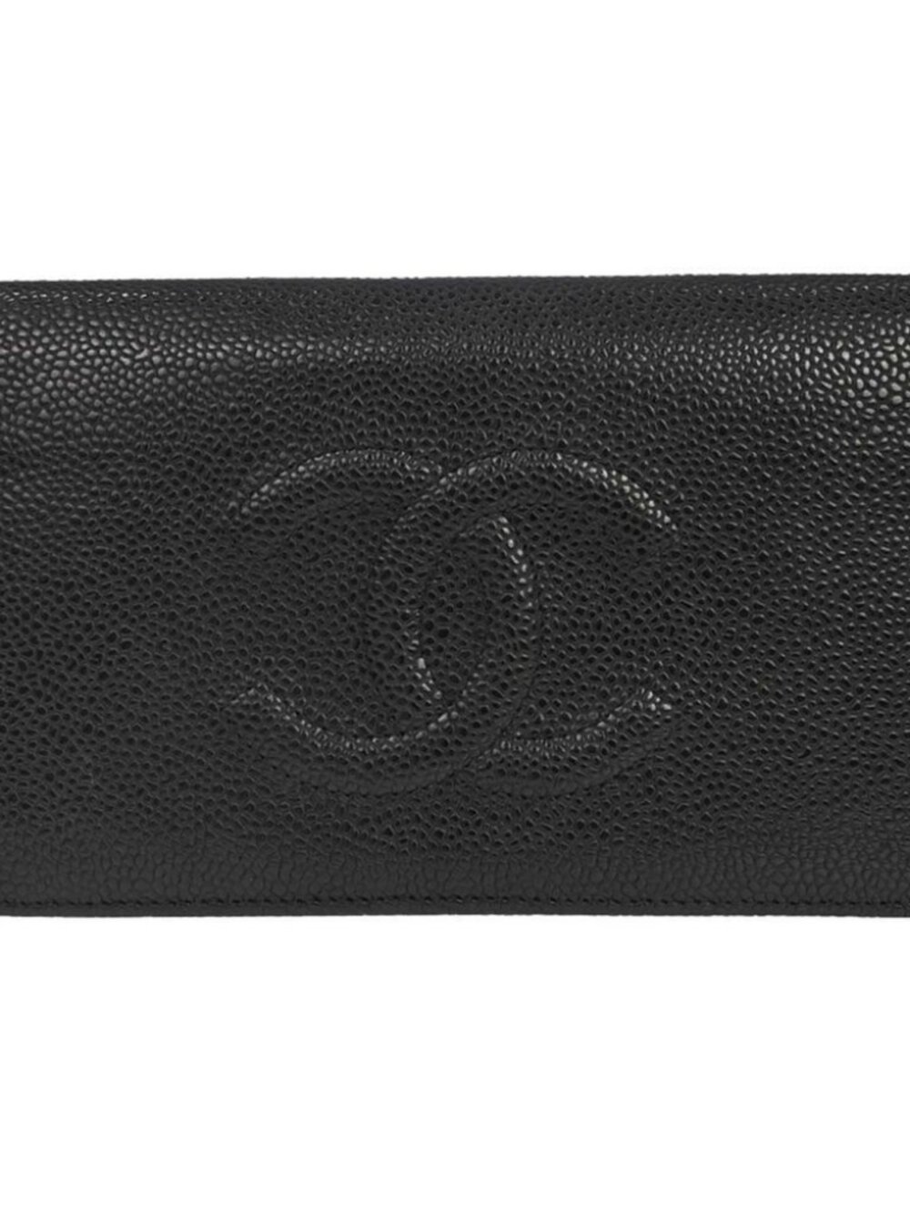Chanel Black Calfskin Bifold Wallet